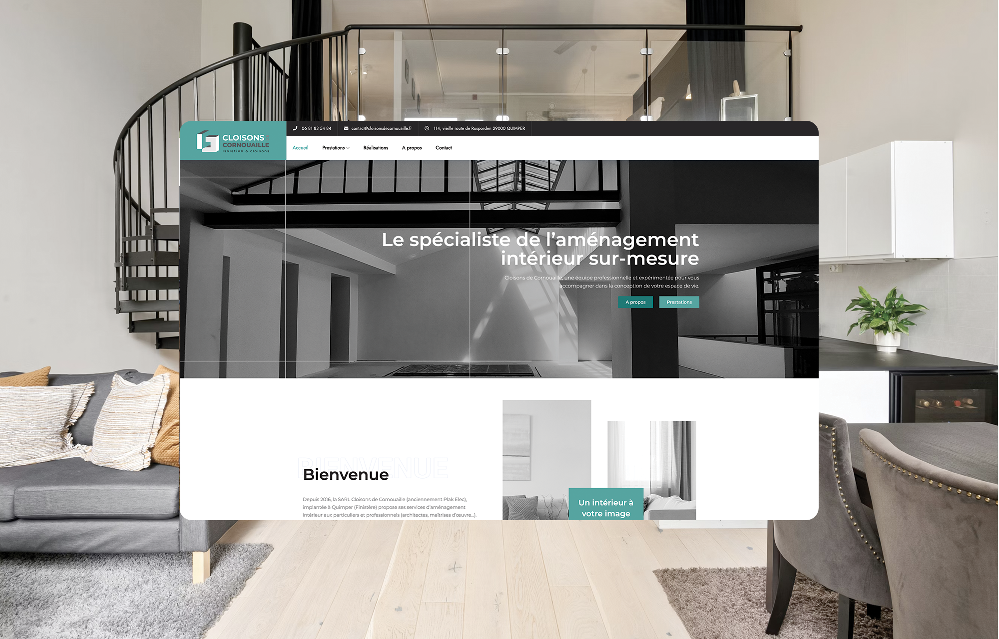 Virginie-Guidal-graphiste-webmaster-site-internet-quimper-finistere-cloisons-de-cornouaille-site-vitrine-1